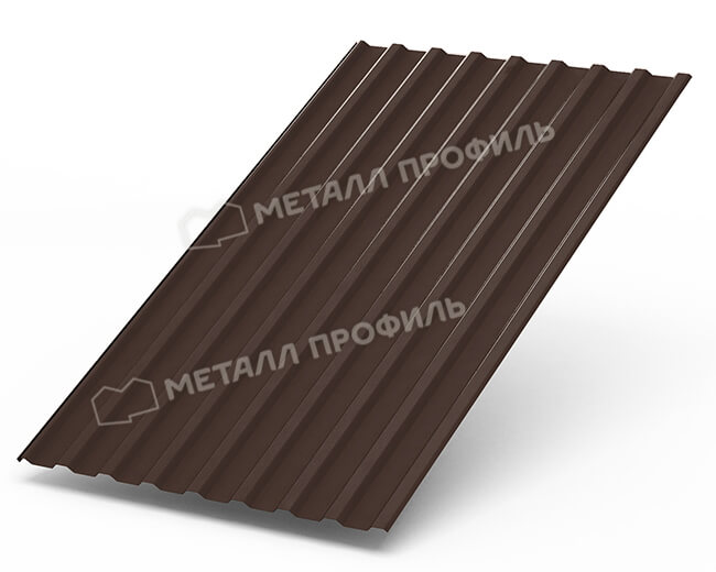 Профнастил МП20 х 1100 - A (PURETAN-20-8017-0.5) в Апрелевке