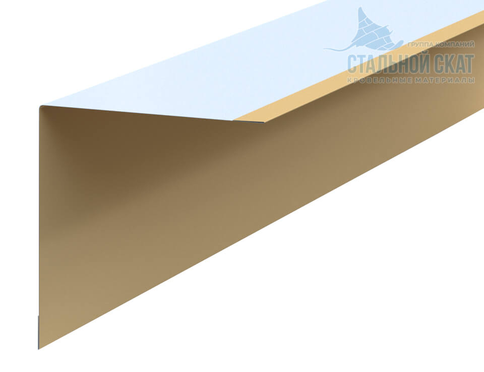 Планка угла внутреннего 75х75х3000 NormanMP (ПЭ-01-1015-0.5) в Апрелевке