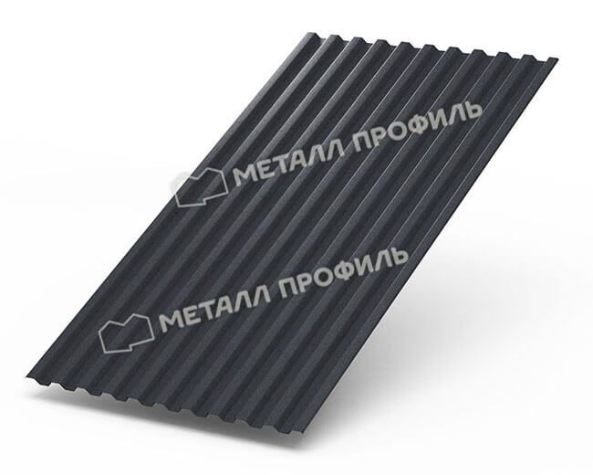 Профнастил С21 х 1000 - B (Steelmatt-20-7024-0.4±0.08мм) в Апрелевке