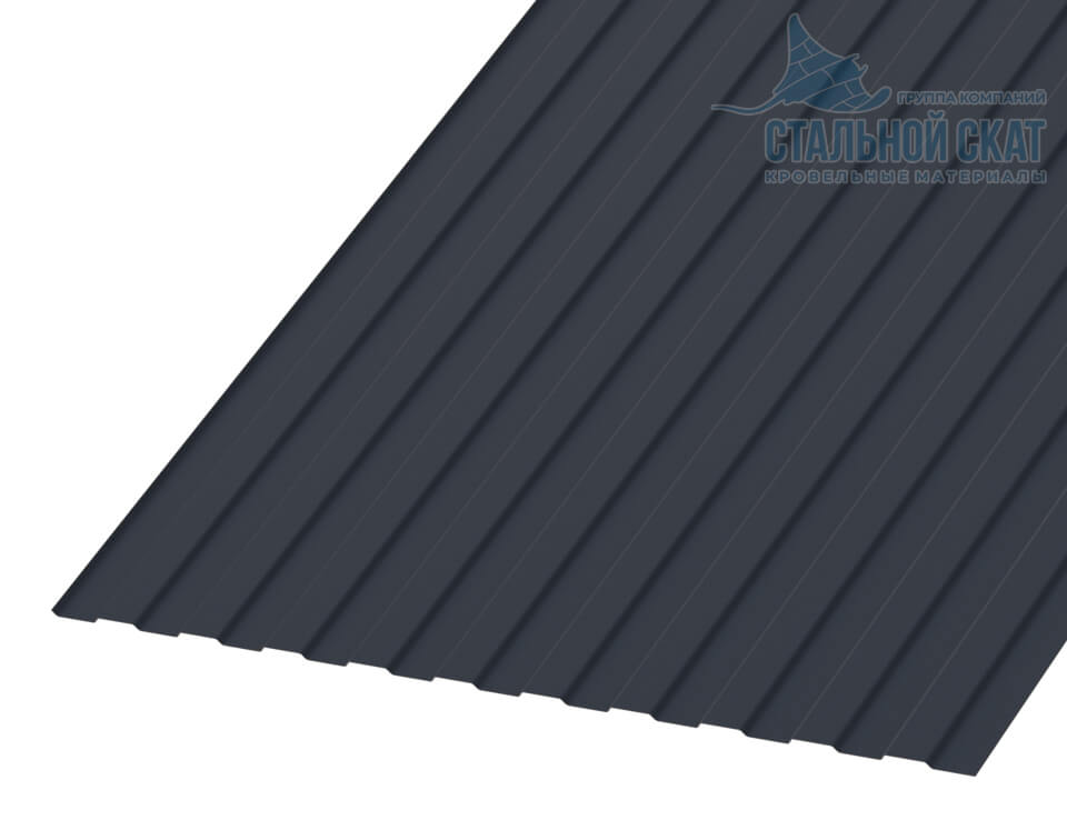Профнастил С8 х 1150 - B NormanMP (ПЭ-01-7016-0.5)