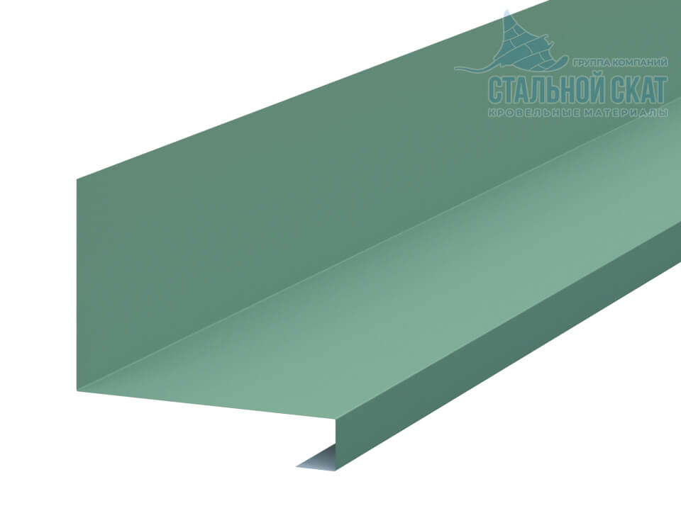 Планка примыкания нижняя к трубе FASTCLICK 150х200х2000 (PURMAN-20-Tourmalin-0.5)