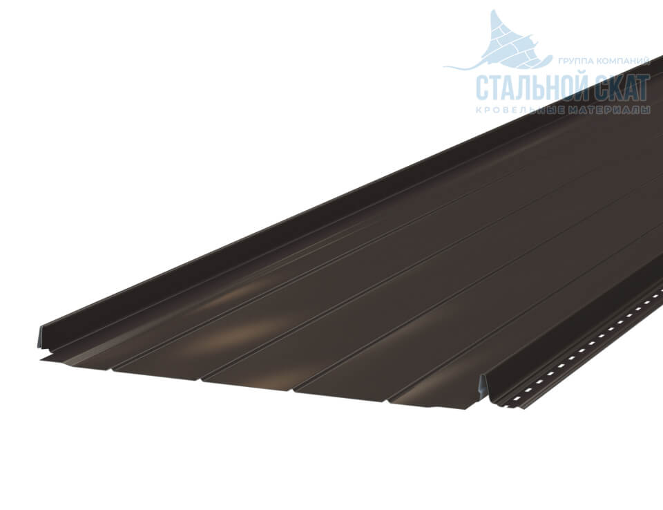 Фальцевая панель Металл Профиль FASTCLICK-Н NormanMP (ПЭ-01-RR32-0.5)