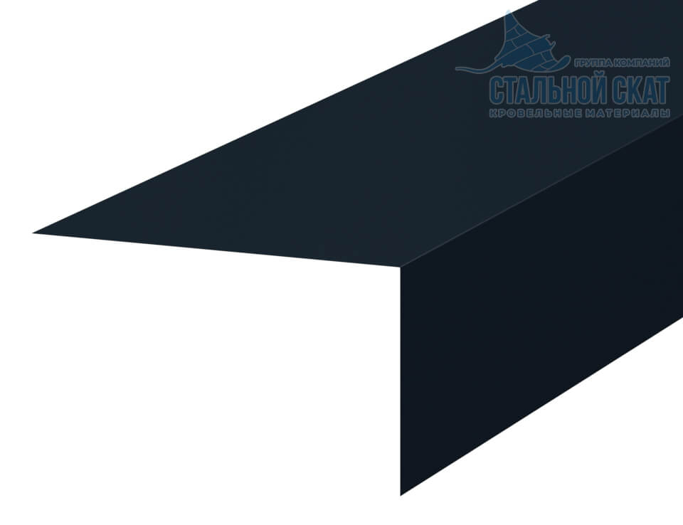 Планка откоса FASTCLICK 150х267х3000 (VALORI-20-DarkGrey-0.5)