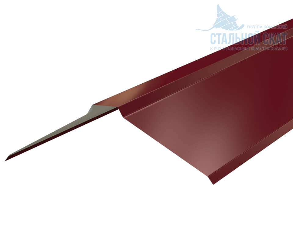 Планка конька плоского 150х150х2000 (VikingMP-01-3005-0.45)