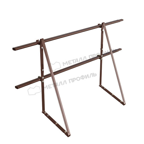 Ограждение кровельное ОК-h600х1860 мм (8017 matt)
