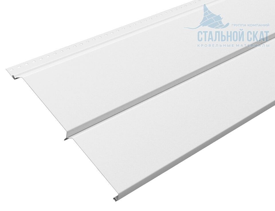 Сайдинг Lбрус-XL-14х335 (ПЭ-01-9010-0.45)