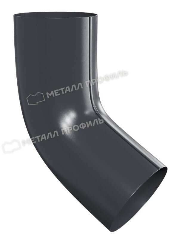 Колено трубы D100 Foramina Freeze (FRZ_D-01-Grey\Grey-0.6)