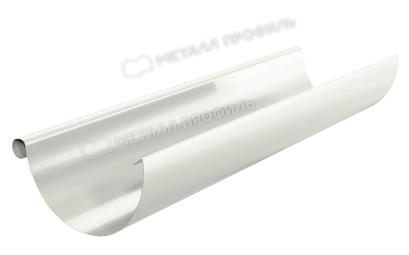 Желоб водосточный Foramina PUR D150х3000 (PUR_Д-01-9010\9010-0.5)