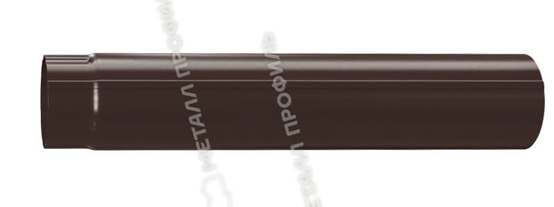 Труба водосточная Foramina PUR D100х3000 (PUR_Д-01-8017\8017-0.5)