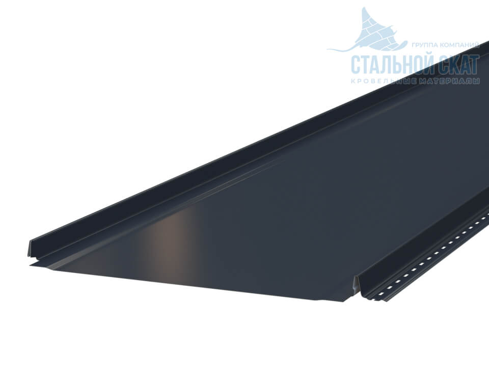 Фальцевая панель Металл Профиль FASTCLICK NormanMP (ПЭ-01-7024-0.5)