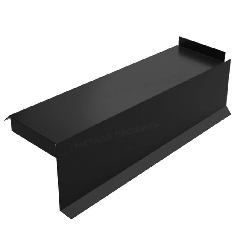 Планка сегментная торцевая правая 350 мм NormanMP (ПЭ-01-9005-0.5)